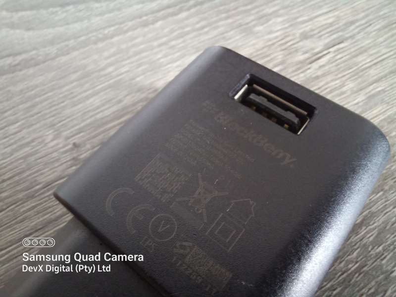 BlackBerry USB Phone Charger - Black - Compatible For Charging USB Devices - Verified Working