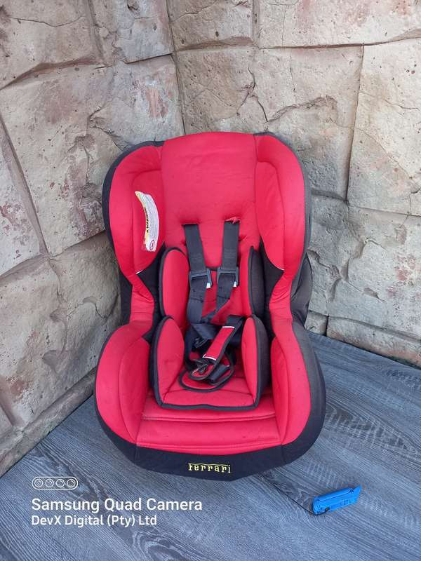 Ferrari Baby Car Seat - Safety & Comfort For Your Child + Side-impact Protection