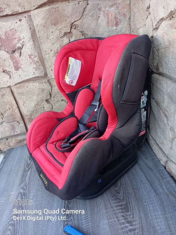 Ferrari Baby Car Seat - Safety & Comfort For Your Child + Side-impact Protection