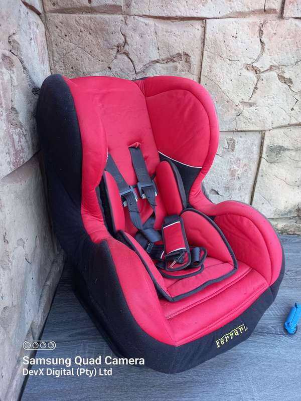 Ferrari Baby Car Seat - Safety & Comfort For Your Child + Side-impact Protection