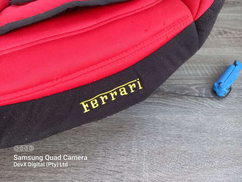 Ferrari Baby Car Seat - Safety & Comfort For Your Child + Side-impact Protection