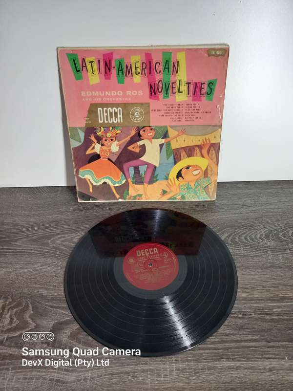 Latin-American Novelties - LP Vinyl Record - A Rare & Vintage Piece - Perfect For Collectors