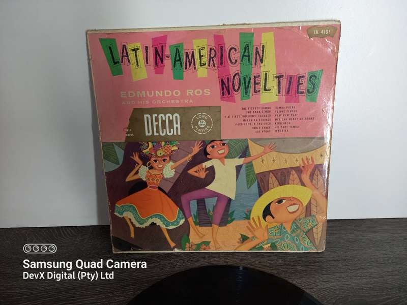 Latin-American Novelties - LP Vinyl Record - A Rare & Vintage Piece - Perfect For Collectors