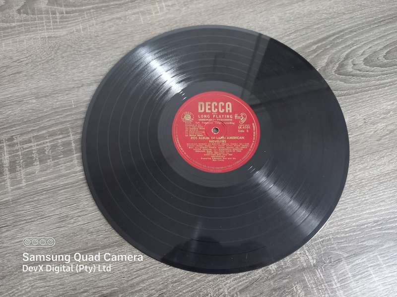 Latin-American Novelties - LP Vinyl Record - A Rare & Vintage Piece - Perfect For Collectors