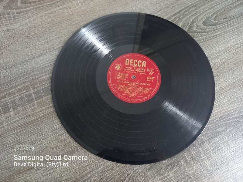 Latin-American Novelties - LP Vinyl Record - A Rare & Vintage Piece - Perfect For Collectors