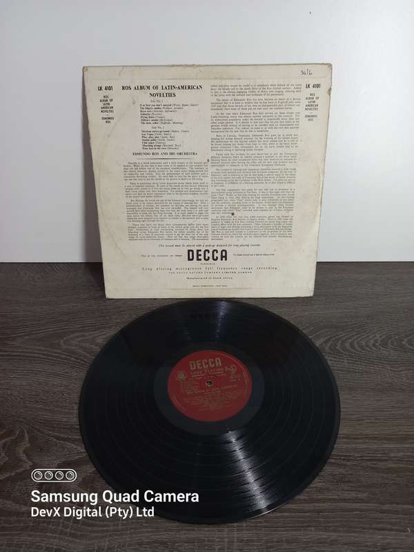 Latin-American Novelties - LP Vinyl Record - A Rare & Vintage Piece - Perfect For Collectors