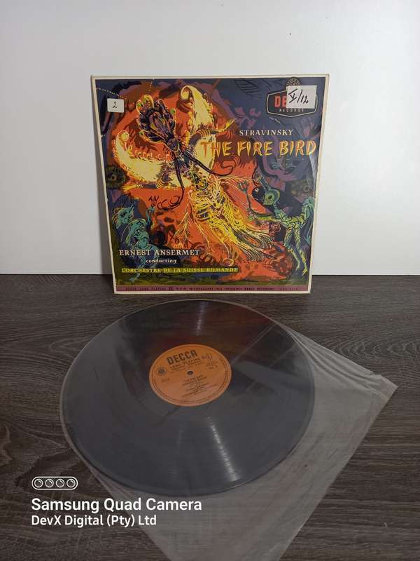 The Fire Bird By Stravinsky - LP Vinyl Record - A Rare & Vintage Piece - Perfect For Collectors