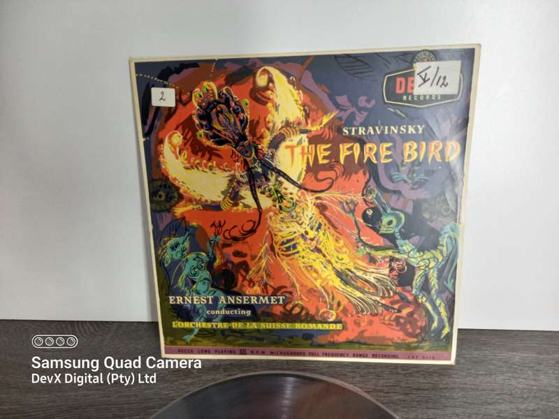 The Fire Bird By Stravinsky - LP Vinyl Record - A Rare & Vintage Piece - Perfect For Collectors