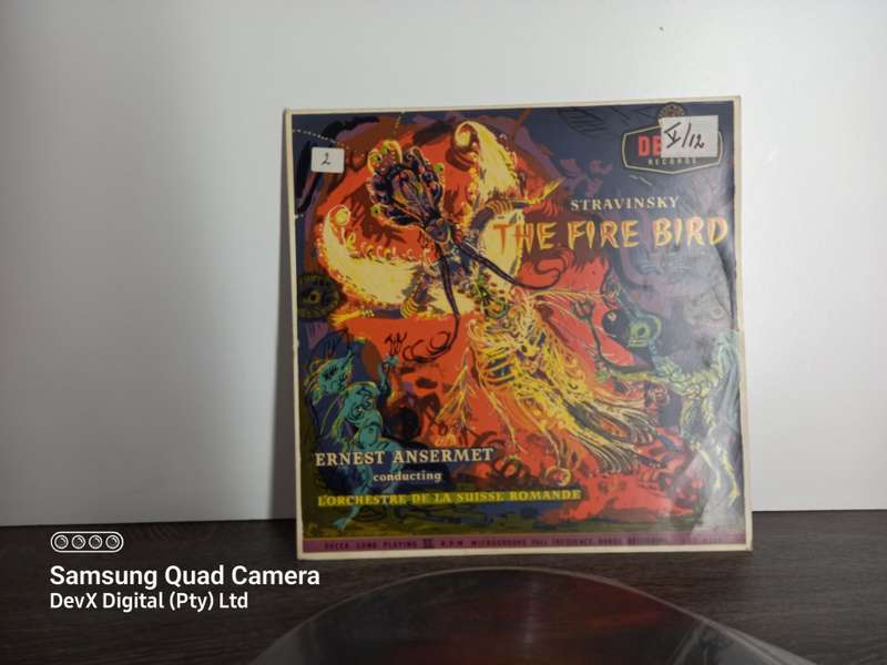 The Fire Bird By Stravinsky - LP Vinyl Record - A Rare & Vintage Piece - Perfect For Collectors