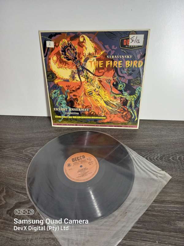 The Fire Bird By Stravinsky - LP Vinyl Record - A Rare & Vintage Piece - Perfect For Collectors