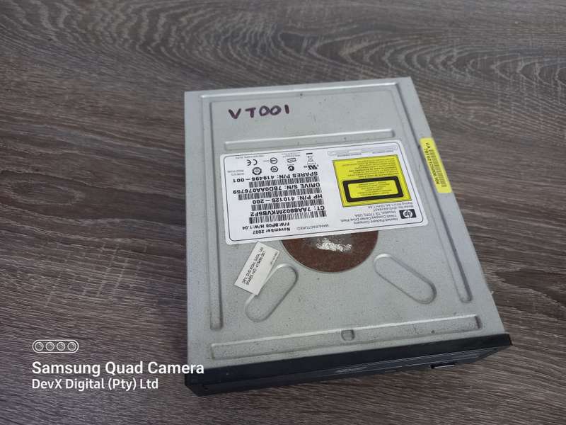 Verified Tested - HP DVD Writer - SATA Connection + FREE SATA Cable - All 6 Sides Photographed