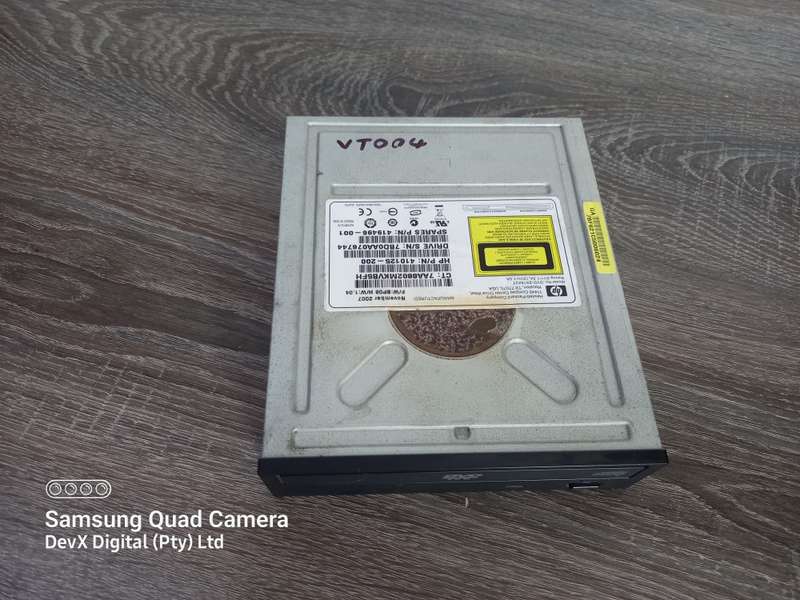 Verified Tested - HP DVD Writer - SATA Connection + FREE SATA Cable - All 6 Sides Photographed