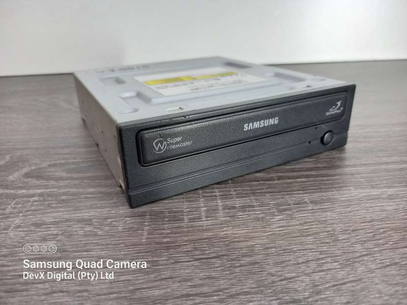 Verified Tested - Samsung DVD Writer - SATA Connection + FREE SATA Cable - All 6 Sides Photographed