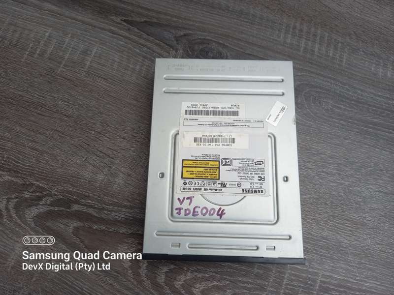 Verified Tested - Samsung CD-Master 48E (CD Writer) - IDE Connection + FREE IDE Cable
