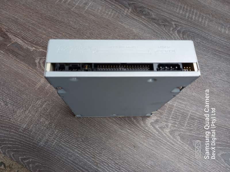Verified Tested - Vintage SAHARA CD Writer - IDE Connection + FREE IDE Cable - White/Yellow Front