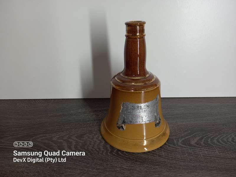 Vintage Find! Ceramic Bell's Old Scotch Whisky Decanter - A 1950s Must-Have For Collectors!