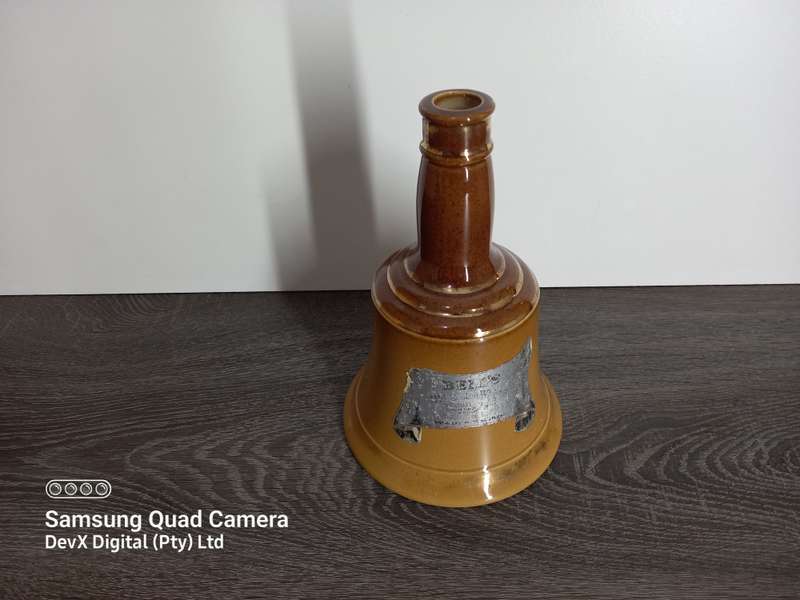 Vintage Find! Ceramic Bell's Old Scotch Whisky Decanter - A 1950s Must-Have For Collectors!