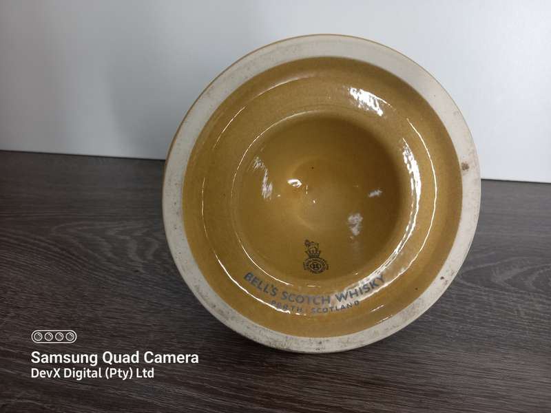 Vintage Find! Ceramic Bell's Old Scotch Whisky Decanter - A 1950s Must-Have For Collectors!