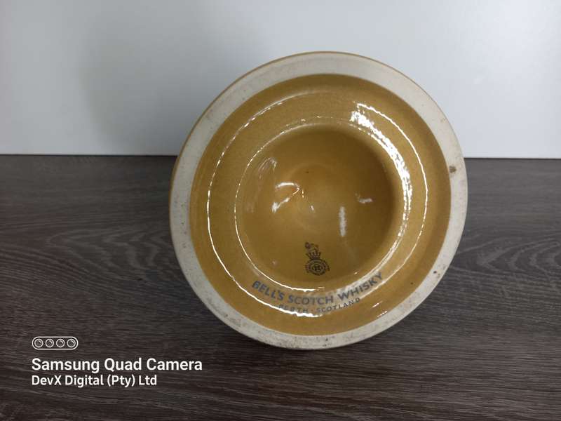 Vintage Find! Ceramic Bell's Old Scotch Whisky Decanter - A 1950s Must-Have For Collectors!