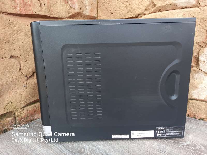 Verified Working - Acer Extensa E470 Computer Tower - Neat & Clean - 300W PSU - 4GB Ram - 80GB HDD