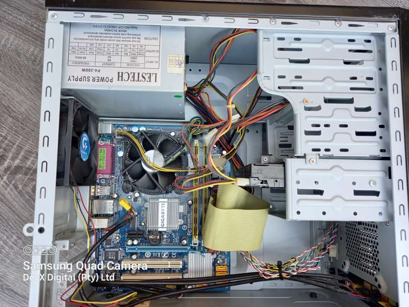 Verified Working - Gigabyte PC Build (Chassis/Motherboard) - 4GB RAM + 200GB HDD + 300W PSU
