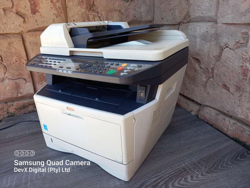 Kyocera Ecosys FS-1128MFP Business Printer - Rebranded To UTAX - 2 x Black Toners - Verified Tested
