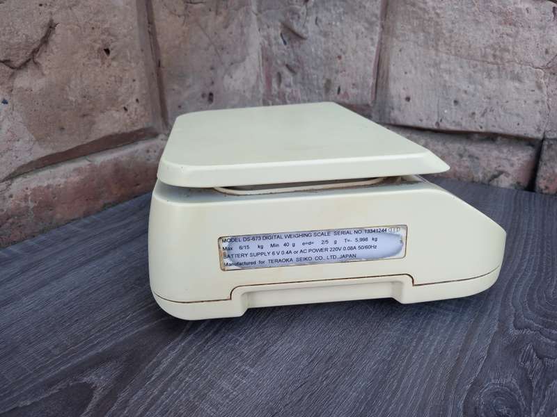 Digi DS-673 Precision Scale - 40g to 15kg - For Retail, Coins & Logistics - High Accuracy & Verified