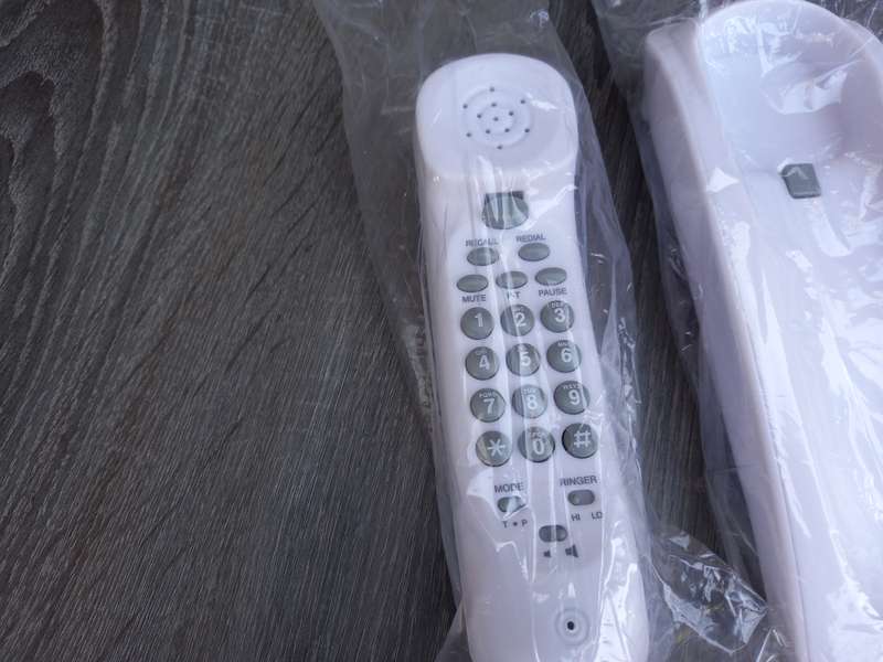 Win 2 & Get 1 Free! Bell 3019 Rainbow Cord Phones - Random Colors Given - New Open Box Items