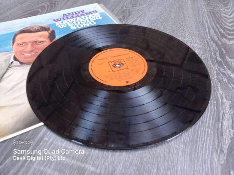 Hawaiian Wedding Song - Andy Williams - LP Vinyl Record - A Rare & Vintage Piece