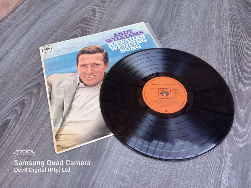Hawaiian Wedding Song - Andy Williams - LP Vinyl Record - A Rare & Vintage Piece