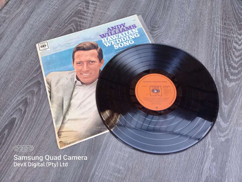 Hawaiian Wedding Song - Andy Williams - LP Vinyl Record - A Rare & Vintage Piece