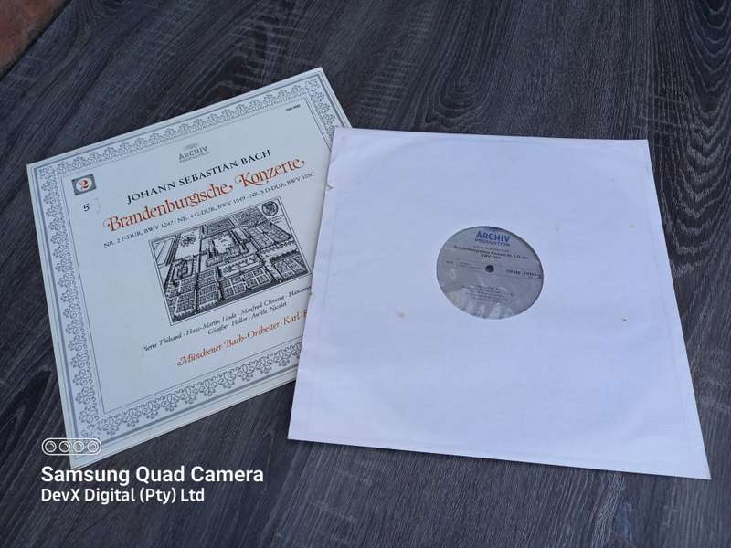 Johann Sebastian Bach - LP Vinyl Record - A Rare & Vintage Piece Perfect For Collectors & Traders