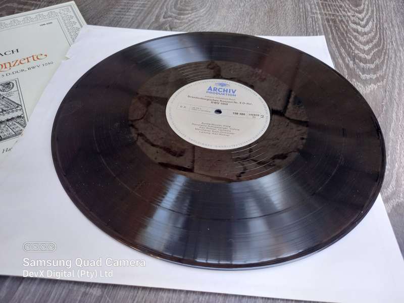 Johann Sebastian Bach - LP Vinyl Record - A Rare & Vintage Piece Perfect For Collectors & Traders