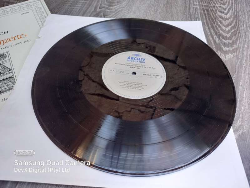 Johann Sebastian Bach - LP Vinyl Record - A Rare & Vintage Piece Perfect For Collectors & Traders