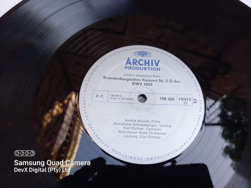 Johann Sebastian Bach - LP Vinyl Record - A Rare & Vintage Piece Perfect For Collectors & Traders