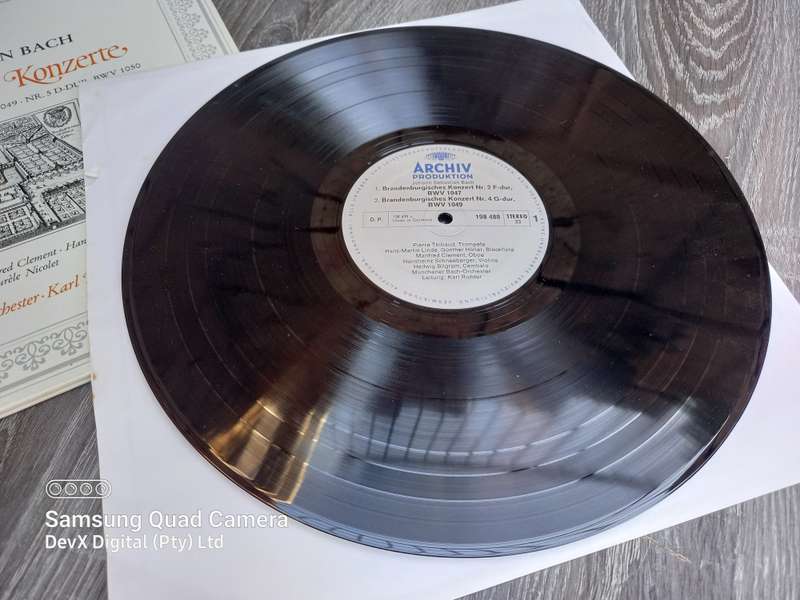 Johann Sebastian Bach - LP Vinyl Record - A Rare & Vintage Piece Perfect For Collectors & Traders