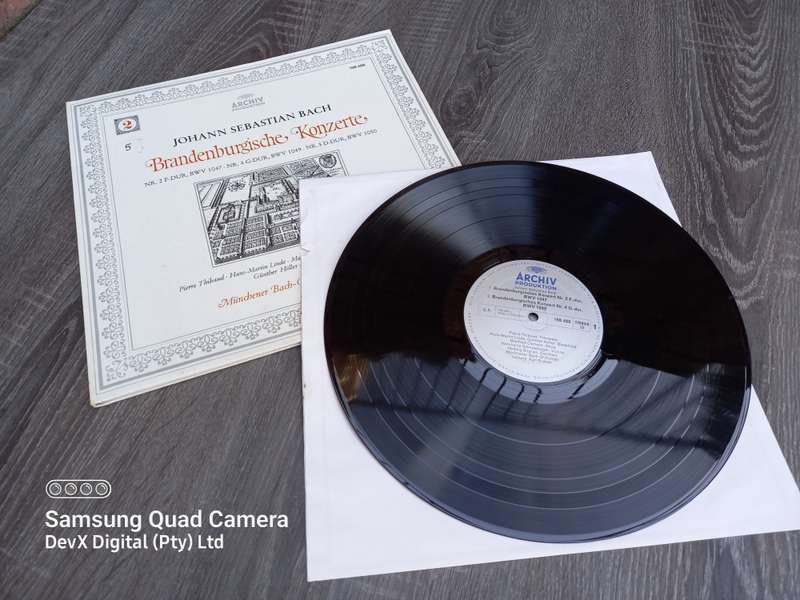 Johann Sebastian Bach - LP Vinyl Record - A Rare & Vintage Piece Perfect For Collectors & Traders