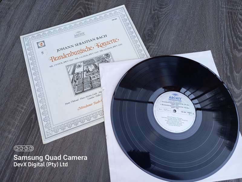 Johann Sebastian Bach - LP Vinyl Record - A Rare & Vintage Piece Perfect For Collectors & Traders