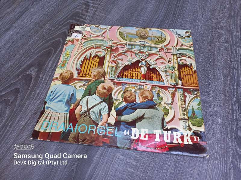 Draaiorgel - De Turk - LP Vinyl Record - A Rare & Vintage Piece Perfect For Collectors & Traders