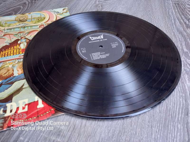 Draaiorgel - De Turk - LP Vinyl Record - A Rare & Vintage Piece Perfect For Collectors & Traders
