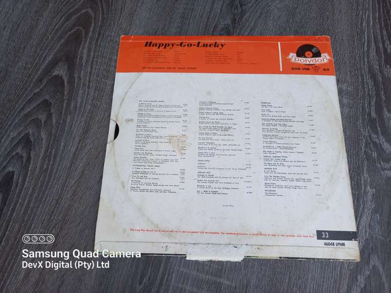 Happy-Go-Lucky - LP Vinyl Record - A Rare & Vintage Piece - Perfect For Collectors & Traders