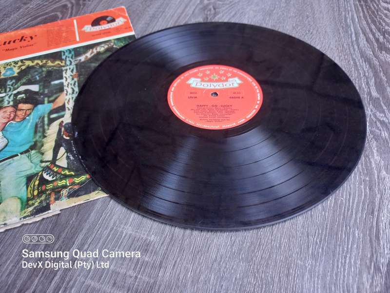 Happy-Go-Lucky - LP Vinyl Record - A Rare & Vintage Piece - Perfect For Collectors & Traders