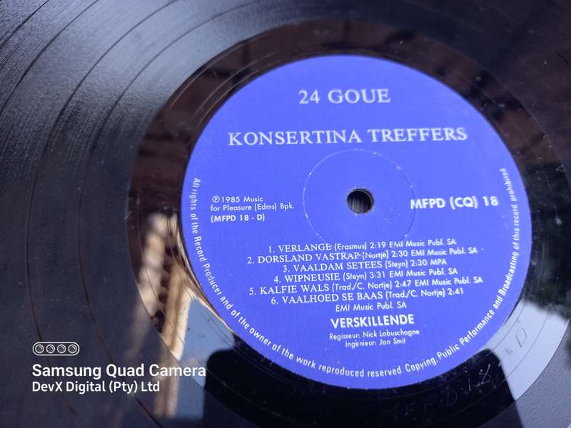 Double LP Vinyl Record Set - 24 Goue Konsertina Treffers - A Rare & Vintage Piece - For Collectors