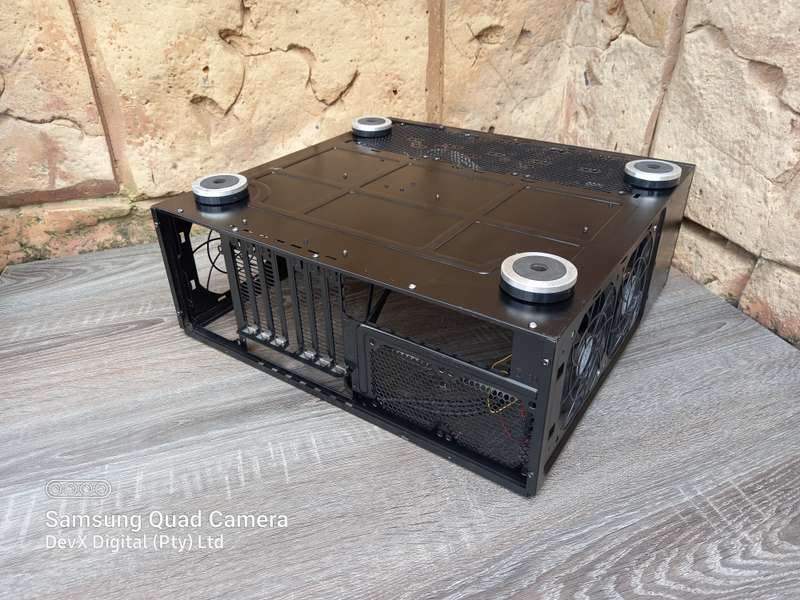 SilverStone Metal Gaming Case - 6.5kg Heavy-Duty Steel Build - 3x Fans - Optimized For Airflow