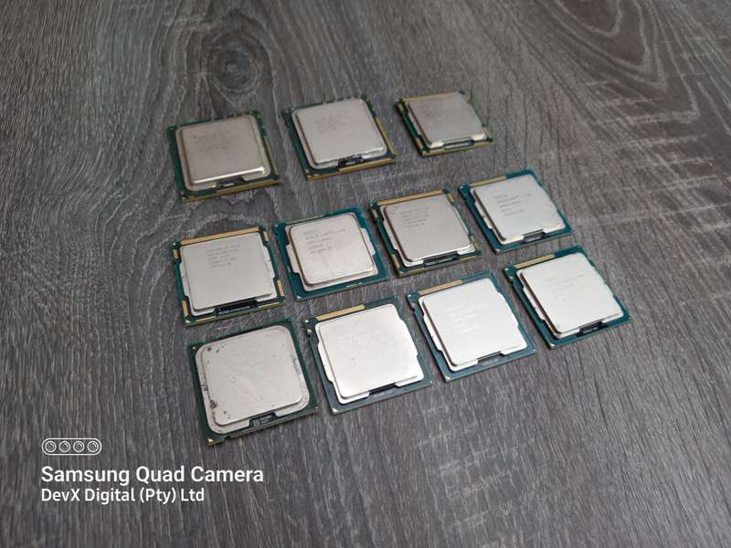 Intel CPU Bundle - 11x Processors Including i3, i5, i7 + More - Once Of Bulk Clearance Stock!