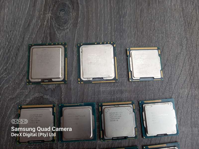 Intel CPU Bundle - 11x Processors Including i3, i5, i7 + More - Once Of Bulk Clearance Stock!