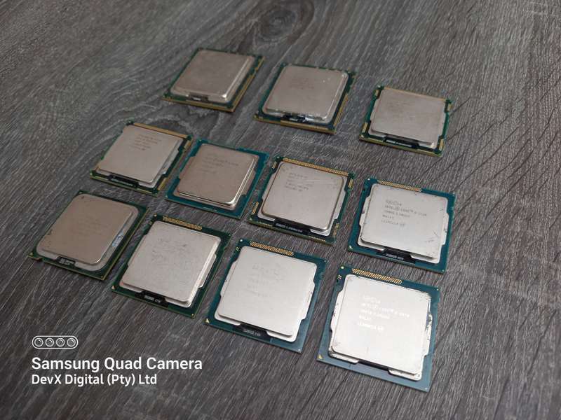 Intel CPU Bundle - 11x Processors Including i3, i5, i7 + More - Once Of Bulk Clearance Stock!