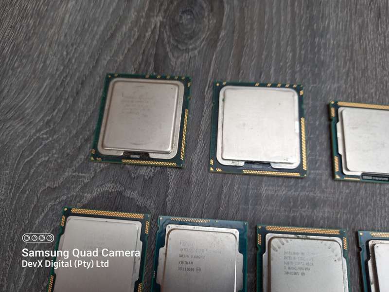 Intel CPU Bundle - 11x Processors Including i3, i5, i7 + More - Once Of Bulk Clearance Stock!