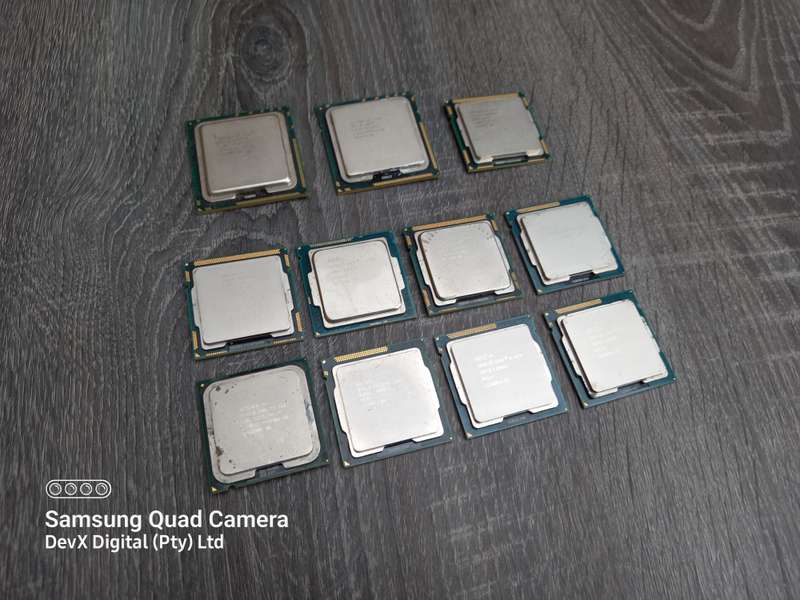 Intel CPU Bundle - 11x Processors Including i3, i5, i7 + More - Once Of Bulk Clearance Stock!