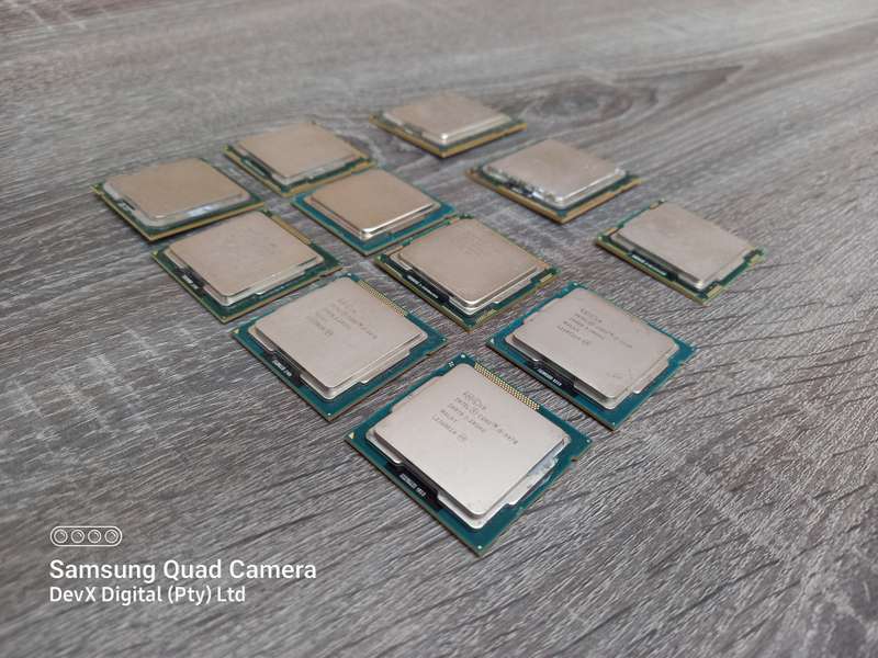 Intel CPU Bundle - 11x Processors Including i3, i5, i7 + More - Once Of Bulk Clearance Stock!